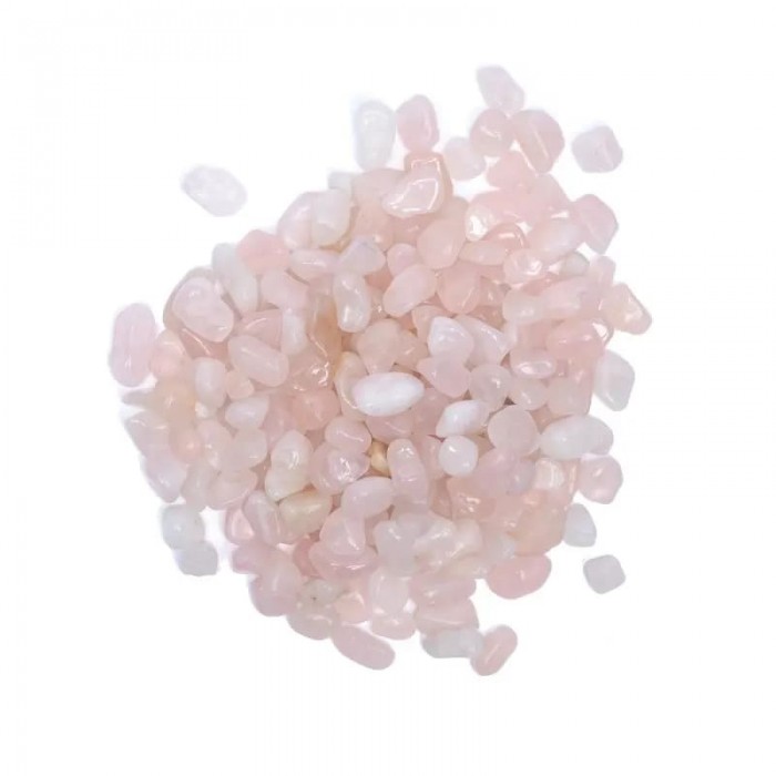Ροζ Χαλαζίας μίνι Βότσαλα 100gr - Rose Quartz Βότσαλα - Πέτρες (Tumblestones)